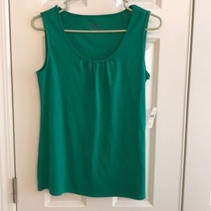 NWT Coldwater Creek Women’s Green Tank Top
